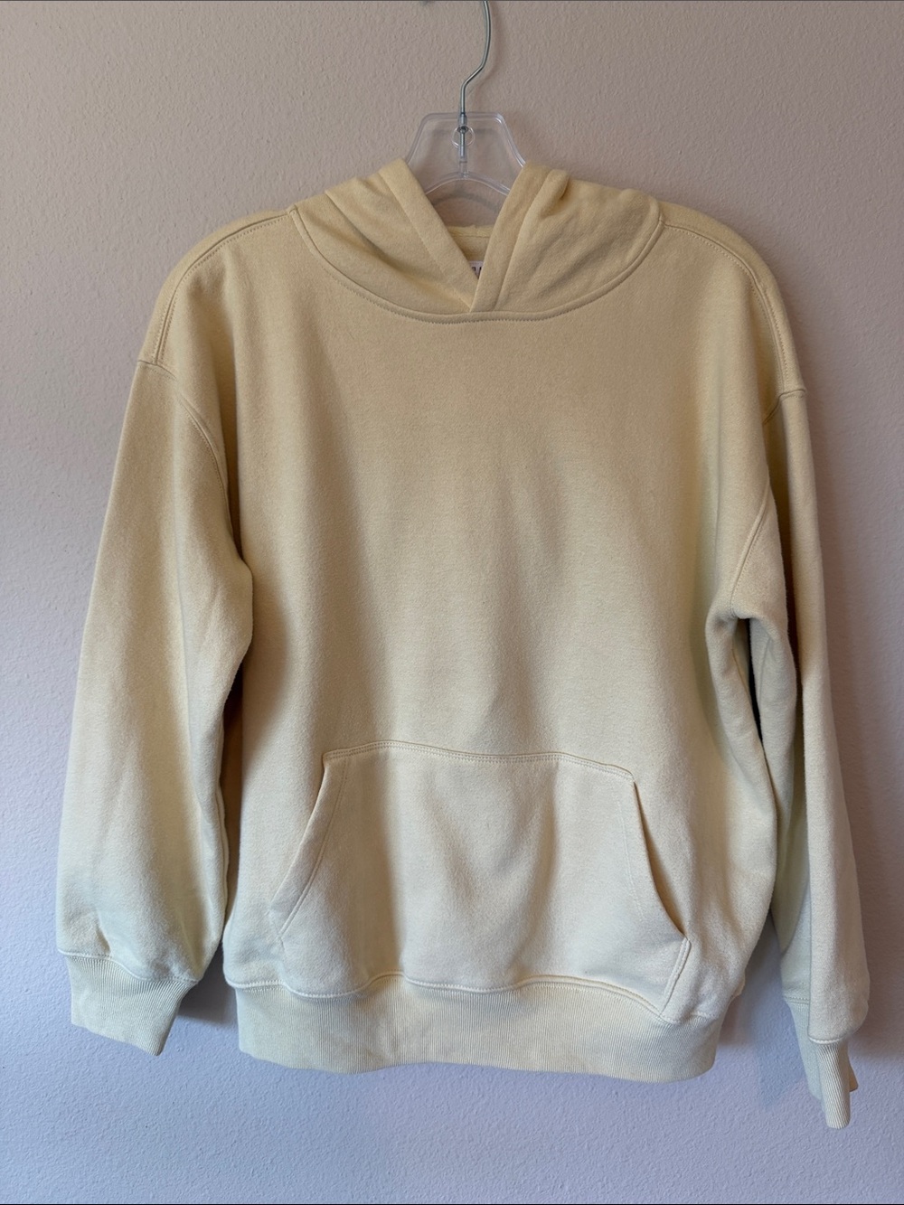 GAP Kids Butter Yellow Hooded Sweatshirt - Picture 2 of 6